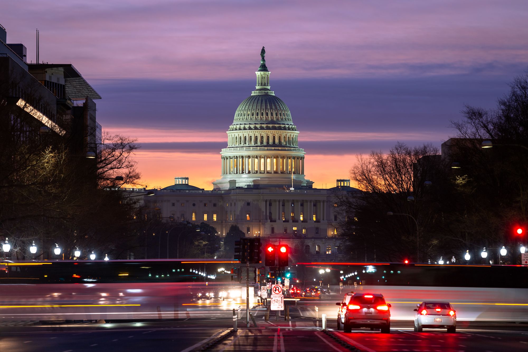 Capitol at night